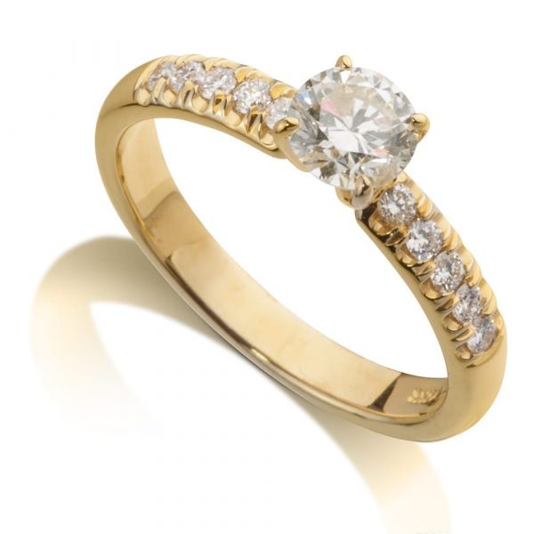 טבעת יהלומים AJR513