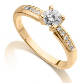 טבעת יהלומים AJR515