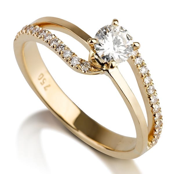 טבעת יהלומים AJR554