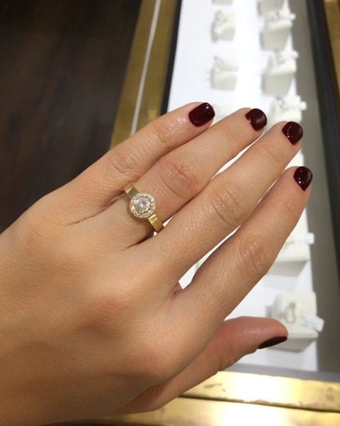 טבעת יהלומים מיוחדת