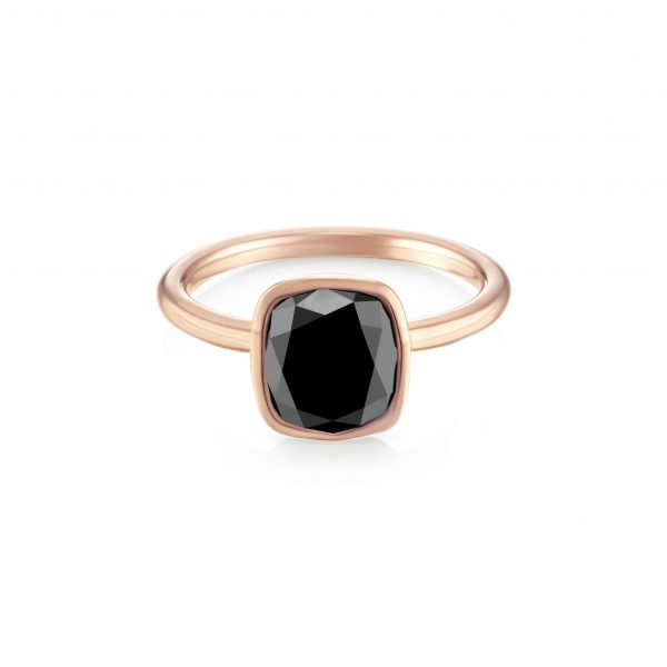 טבעת יהלום שחור AJR5175