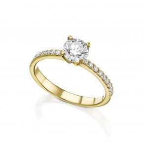 טבעת אירוסין קלאסית דגם 5372