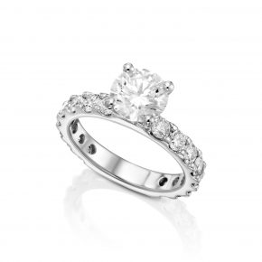 טבעת אירוסין - טבעת יהלום